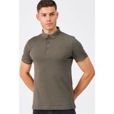 Dewberry T8586 Dewberry Erkek Polo Yaka T-Shirt-Haki