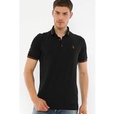 Dewberry T8586 Siyah Erkek Polo Yaka T-shirt