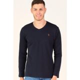 Dewberry T8587 Gece Mavisi Erkek Uzun Kol T-Shirt