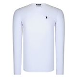 Dewberry T8588 Açık Beyaz Erkek Uzun Kol T-Shirt
