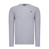 Dewberry T8588 Açık Gri Erkek Uzun Kol T-Shirt