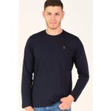Dewberry T8588 Gece Mavisi Erkek Uzun Kol T-Shirt