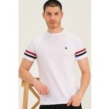 Dewberry T8589 Beyaz Erkek T-Shirt