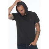 Dewberry Üçlü Set T8570 Kapüşonlu Erkek T-Shirt-Antrasit - M
