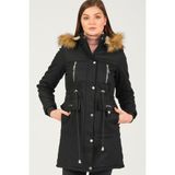 Dewberry Z6711 Dewberry Cremona Bayan Kaban-Siyah - XL