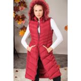 Dewberry Z6725 Bordo Kadın Yelek