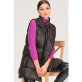 Dewberry Z6729 HK Style Siyah Kadın Yelek