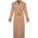 Dewberry Z6737 Dewberry Bayan Trençkot-Açık Camel - S