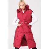 Dewberry Z6744 Bordo Kadın Yelek