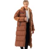 Dewberry Z6756 Camel Bayan Şişme Kaban