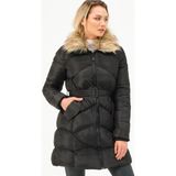 Dewberry Z6767 Dewberry Bayan Kaban-Siyah - XL