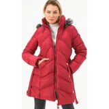 Dewberry Z6768 Dewberry Bayan Kaban-Bordo - XL