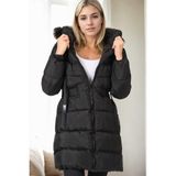Dewberry Z9764 Dewberry Bayan Kaban-Siyah - XL