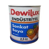 Dewilux Endüstriyel Son Kat Boya 2,5 Lt - Yeni Boncuk Mavi-4818