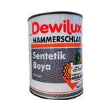 Dewilux Hammerschlag Hammerton Sentetik Gümüş Gri Boya 2.5 Litre gri