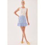 Dewis Regular Fit Saks Ekru Renk Etek - 38 - Saks - Ekru