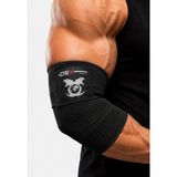 Dex Supports Elbow Wraps – Ağırlık Antrenmanı Dirsek Bandajı 2’li - Standart - Siyah
