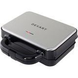 Dexart Quicksnack Waffle ve Tost Makinesi K-803 - Siyah