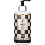 Dexclusive Luxury Banyo Konsepti Losyonlu Sıvı Sabun 400 ml Beyaz Marble Series No:1 Özellikli