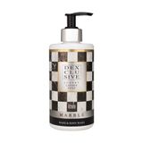 DEXCLUSIVE Marble Series No:1 Luxury Losyonlu Sıvı Sabun 400 ml - Bergamot ve Yeşil Yaprak Özlü, Nemlendirici El ve Vücut Temizleyici