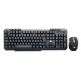 Dexim DKM004 KM-317 Slim Serisi Siyah Kablosuz Klavye Mouse Seti