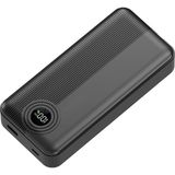 Dexim W4 DCA0068 2x Type C Kablolu 22.5W Pd LED Göstergeli 18w Giriş 20w Çıkış 20.000 mAh Siyah Powerbank
