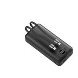Dexim W4 Powerbank, 20.000mAh, 22.5W Hızlı Şarj, Type-C ve Lightning Dahili Kablolu, PD, LED Göstergeli, 4 Port, DCA0068