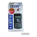 Dexin Bilimsel Fonksiyonlu Hesap Makinesi 2 Çizgi LCD Ekran Dayanıklı Plastik Kapaklı