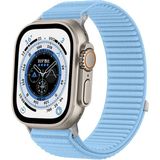 Dexmon Apple Watch 11-10 42MM 5 6 7 8 9 Se Uyumlu 38/40/41MM Uyumlu Hasır Örgü Cırtlı Spor Kumaş Kordon - Mavi - Watch 11-10 42mm 5 6 7 8 9 Se 38/40/41mm