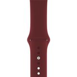 Dexmon Apple Watch 11 10 46mm - 6 7 8 9 10 11 SE Ultra Uyumlu 42 44 45 49mm Spor Silikon Kordon - Apple 42 44 45 46 49mm - Bordo