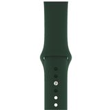Dexmon Apple Watch 11 10 46mm - 6 7 8 9 10 11 SE Ultra Uyumlu 42 44 45 49mm Spor Silikon Kordon - Apple 42 44 45 46 49mm - Koyu Yeşil