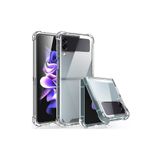 Dexmon Galaxy Z Flip 4 İle Uyumlu Kılıf Darbelere Ultra Dayanıklı Anti Shock Yüksek Kaliteli Şeffaf Silikon Nitro Case