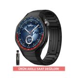Dexmon Huawei GT 6 Pro 46mm Uyumlu Kavisli Giriş Titanyum Metal Paslanmaz Premium Kordon