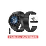 Dexmon Huawei Watch Gt2 Gt2e Gt3 Gt4 Gt 5 Gt6 Gt7 Pro Se Elite 46mm Uyumlu 22mm Titanyum Metal Kordon