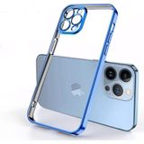 Dexmon iPhone 13 Pro Max Kılıf 3D Kamera ve Lens Korumalı Ultra Lüks Razer Platin Case - Koyu Mavi