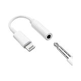 Dexmon Lightning To 3.5mm Jak Kulaklık Dönüştürücü Yüksek Kaliteli - Beyaz