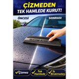 Dexmon Oto Araba Araç Cam Ve Kaporta Su Temizlik Sileceği Çekçek Çizmez Silikon