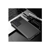 Dexmon Samsung İle Uyumlu Galaxy S23 Ultra Uyumlu 3D Kamera Korumalı Karbon Tasarımlı Leke Tutmaz Darbe Emici Kılıf