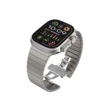 Dexmon Watch 11-10 46mm 6 7 8 Se Ultra Uyumlu 42 44 45 49mm Titanyum Çelik Paslanmaz Kordon