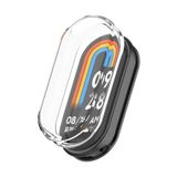 Dexmon Xiaomi İle Uyumlu Mi Band 8 Mi Band 9 Uyumlu Şeffaf Silikon Kasa ve Ekran Koruyucu
