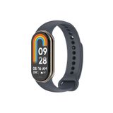 Dexmon Xiaomi İle Uyumlu Mi Band 8 Mi Band9 Uyumlu Akıllı Bileklik Silikon Kordon Kayış, Gri