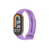 Dexmon Xiaomi İle Uyumlu Mi Band 8 Mi Band9 Uyumlu Akıllı Bileklik Silikon Kordon Kayış, Lila