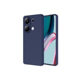 Dexmon Xiaomi İle Uyumlu Redmi Note 13 Pro 4G Uyumlu Ekran Koruyucu + Kılıf İçi Kadife 3D Kamera KorumaIı Kapak, Lacivert