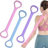 Dexspoeny Kadınlar için 3 Adet Fitness Direnç Bantları Seti, Kol Egzersiz Bantları Ev Spor Salonu Ekipmanları, Pilates Egzersiz Streç Bantları, Sırt Kalça Bacak Omuz için Elastik Bant
