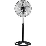 Dextel 18''sanayi Tipi 80W Ayaklı Vantilatör - 46 cm Çap -Metal Gövde ve Fan - Sessiz Çalışma DX-18
