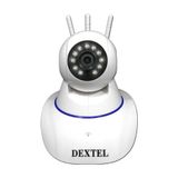 DEXTEL 360º Gerçek Hd Wifi Kablosuz 3 Antenli Ip En Siga Bebek Güvenlik Kamerası
