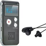 Dextel Dijital Ekranlı Ses Kayıt Dinleme Cihazı Kulaklıklı Ve Mikrofonlu 8 Gb Hafızalı Dex-8