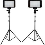 Deyatech 2'li Pro LED 228 Video Youtube Çekim Işığı - Siyah