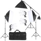 Deyatech 5 Duylu Softbox Set 50X70CM Sürekli Video Işık Canlı Video Çekim Seti