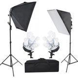 Deyatech 70X50CM 5 Duy Softbox ve Çekim Işığı Sürekli Video Işık